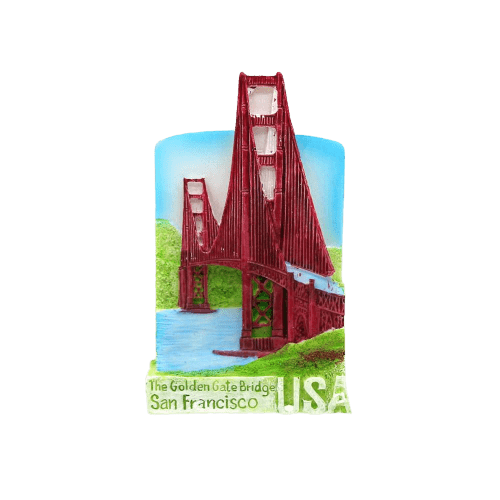 Magnet frigo Golden Gate - USA - magnet frigo sur l'Amérique du Nord - Univers Magnétique
