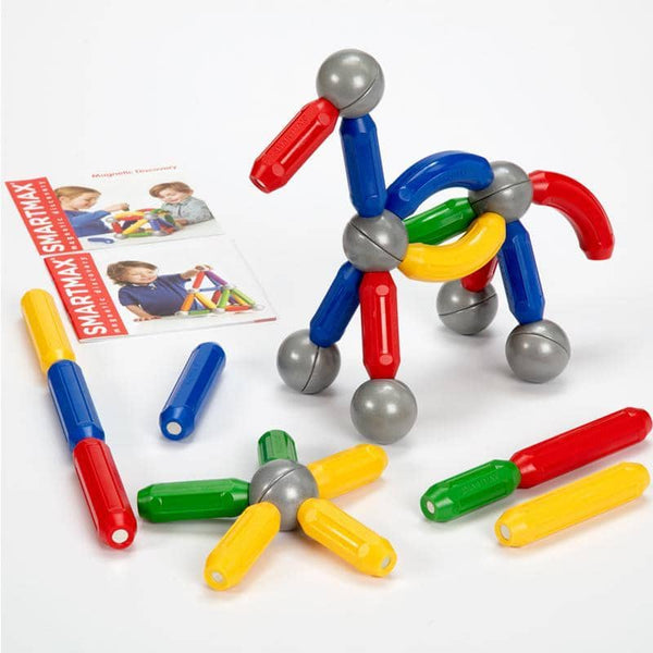 bâtonnets magnétiques et boules métalliques univers magnétique jeux pour enfants 