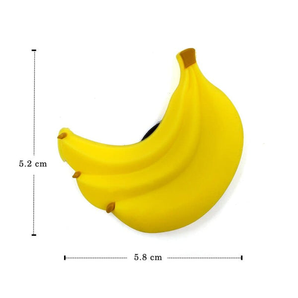 Magnet frigo banane 2D 1 Banane - Univers Magnétique