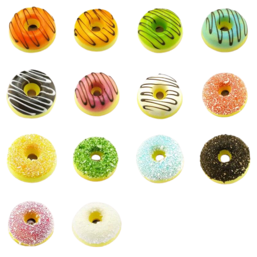 magnet frigo donuts autocollants aimantés