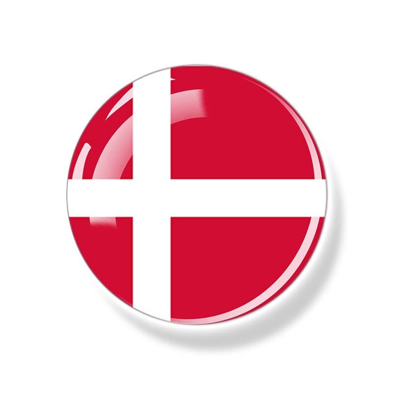 Magnet frigo drapeau Danemark 1 - Univers Magnétique