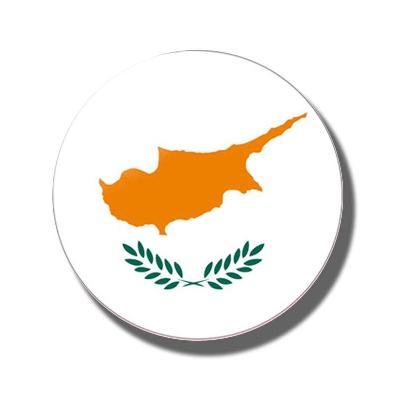 magnet frigo drapeau de la république de chypre