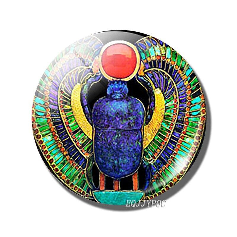 magnet frigo égypte symbole égyptien scarabée sacrée