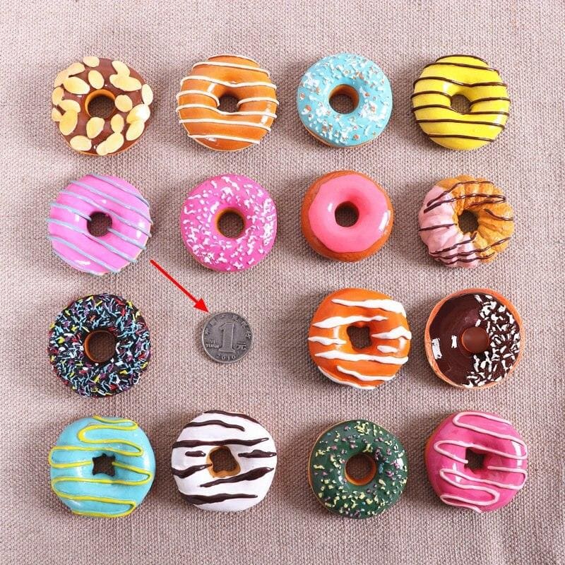 Magnet frigo en forme de donuts - aimant frigo - Univers Magnétique