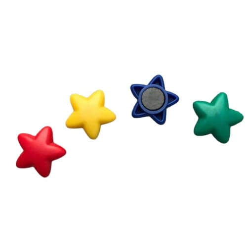 magnets frigo en forme d'étoiles petites étoiles magnétiques 27 pièces - univers magnétique