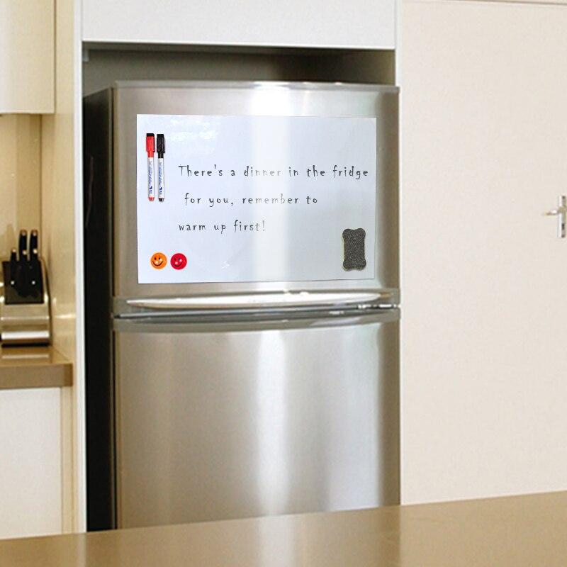 Tableau noir magnétique pour réfrigérateur, tableau blanc, tableau