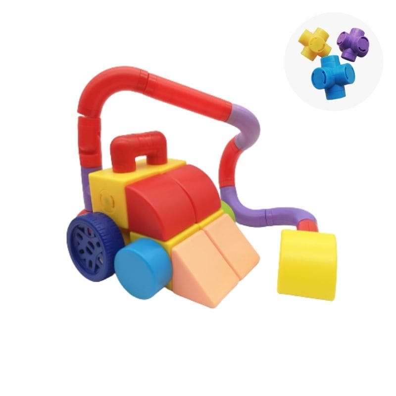 aspirateur magnétique - blocs de construction enfants - univers magnétique