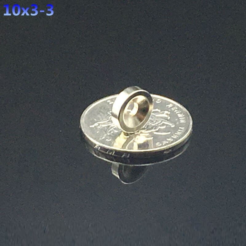 Aimant disque magnétique ferrite Ø 20 mm - hauteur 3 mm – Univers Magnétique