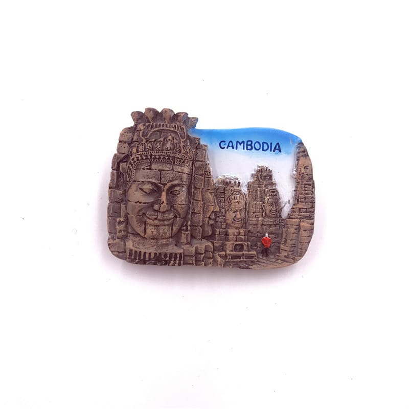 Magnet frigo Angkor Wat - Cambodge - magnet frigo sur l'Asie - Univers Magnétique