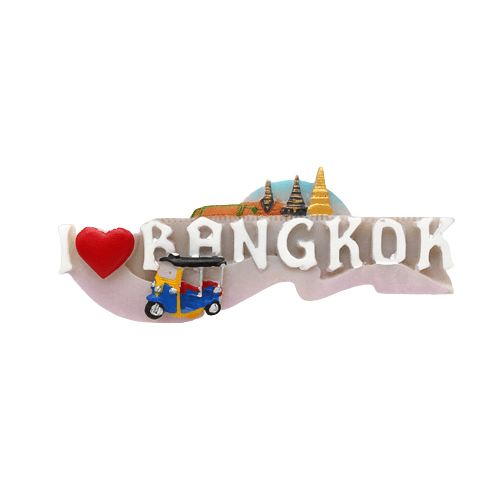 Magnet frigo Bangkok - Thaïlande - magnet frigo sur l'Asie - Univers Magnétique