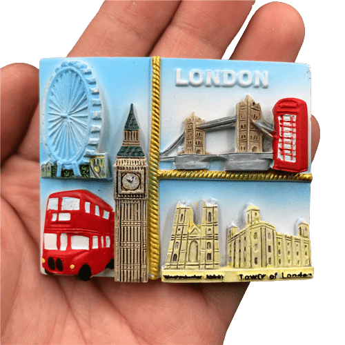 Magnet frigo Londres 7 - Angleterre - 1 - Magnet frigo sur l'Europe - Univers Magnétique