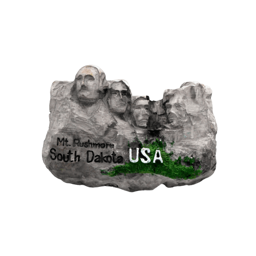 Magnet frigo Mont Rushmore - USA - magnet frigo sur l'Amérique du Nord - Univers Magnétique