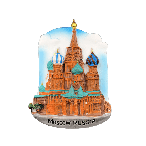 Magnet frigo Moscou - Russie - magnet frigo sur l'Asie - Univers Magnétique