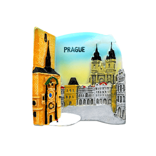 Magnet frigo Prague - Tchéquie - 1 - Magnet frigo sur l'Europe - Univers Magnétique