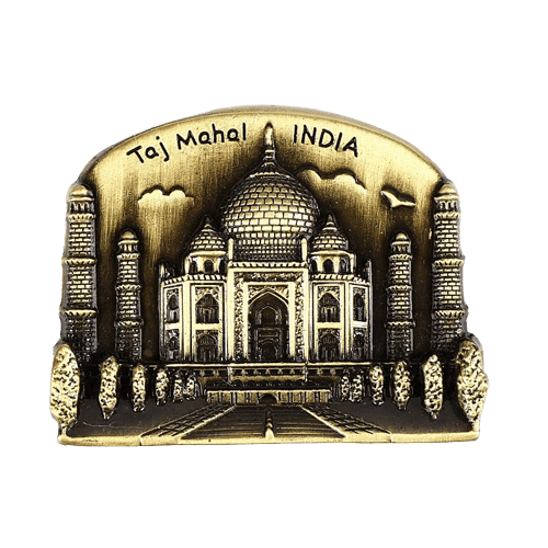 Magnet frigo Taj Mahal - Inde - métal - magnet frigo sur l'Asie - Univers Magnétique