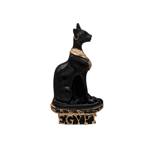 Magnet frigo chat noir - Égypte- Afrique - Univers Magnétique
