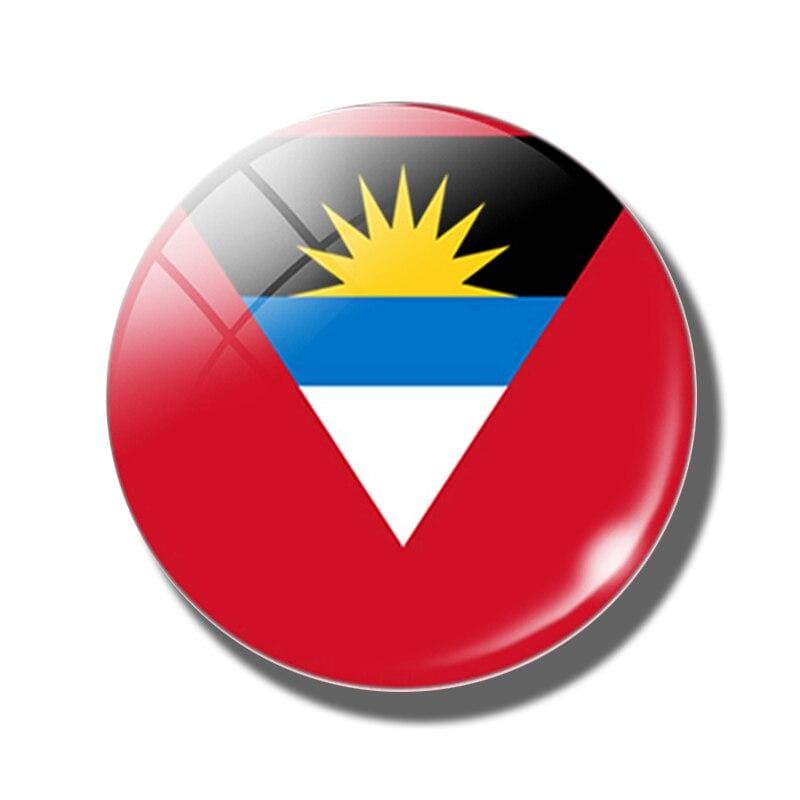 magnet frigo drapeau Antigua-et-Barbuda