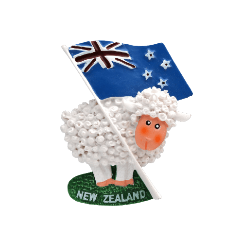 Magnet frigo mouton - Nouvelle-Zélande 1 - magnet frigo Océanie - Univers Magnétique