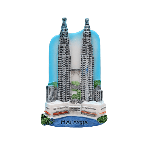 Magnet frigo tours Petronas - Malaisie - magnet frigo sur l'Asie - Univers Magnétique
