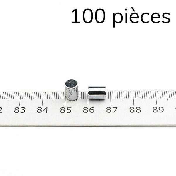 MIN CI 6 Pièces Aimants Rond, 20 x 2mm Aimant Neodyme Super
