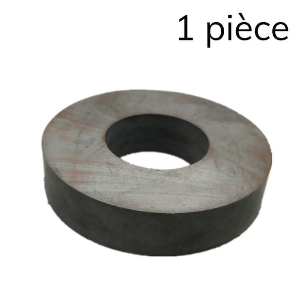 Aimant anneau en ferrite magnétique en continu, aimant noir, aimant  annulaire standard, Hong50xID25x10mm, 4 pièces par paquet - AliExpress