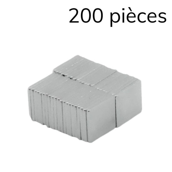 Boîte de 18 Aimants Néodyme 8 x 12 mm 10 x 5 mm
