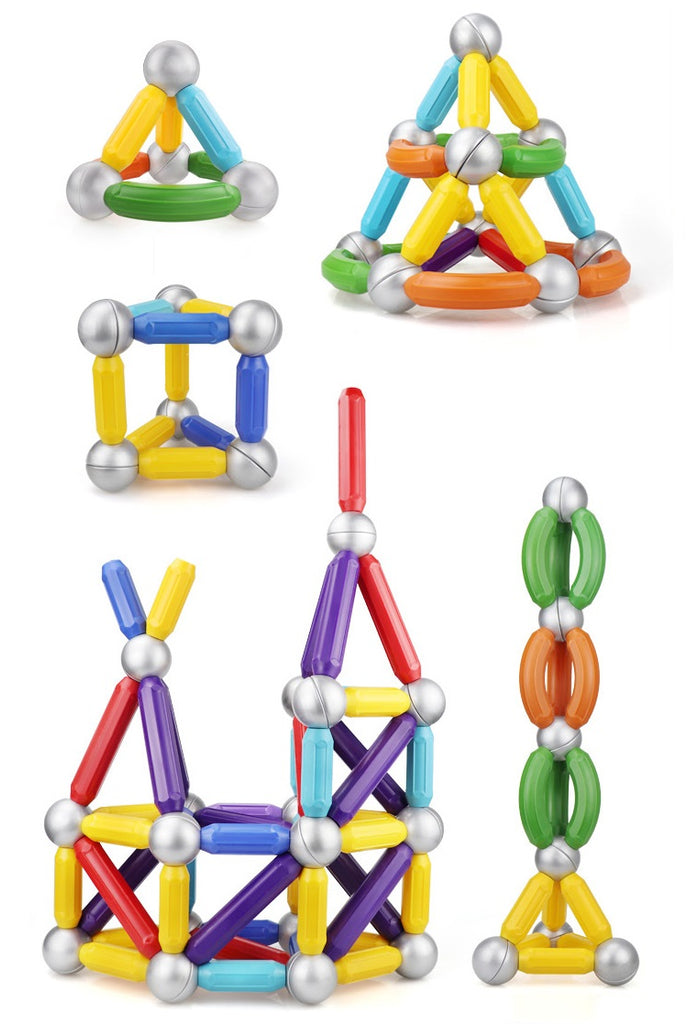 42 seulement bloc de construction magnétique jeu enfant 3 ans -  construction magnetique enfant jeux fille 3 ans - jeux magnet