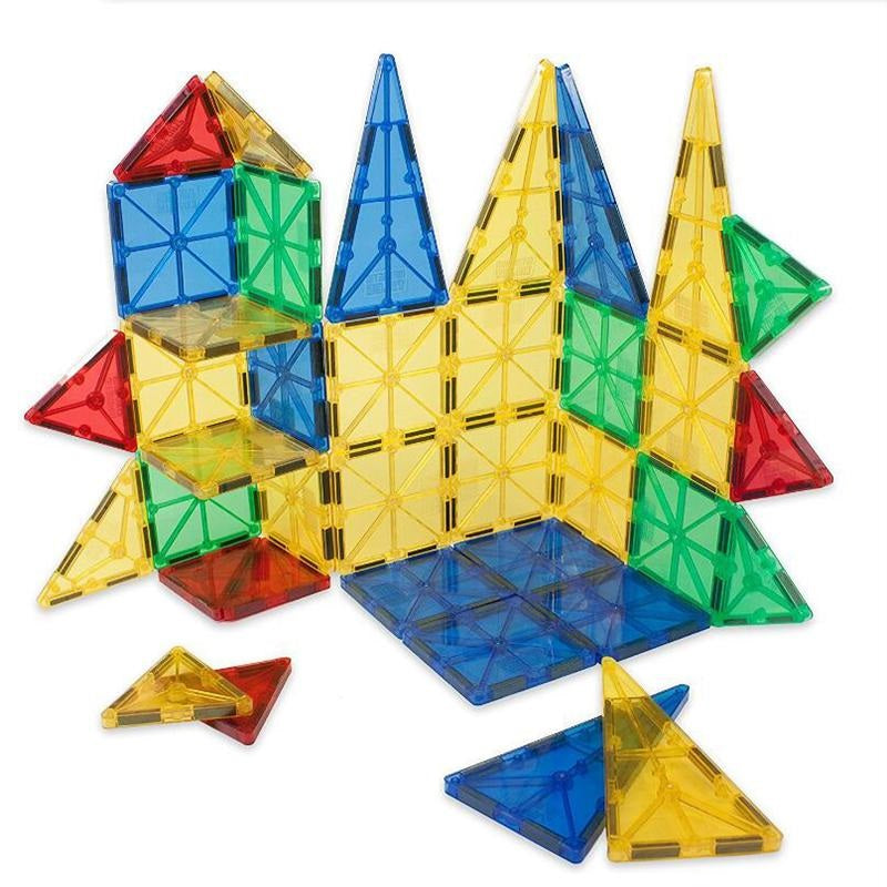 jeux magnétique ensemble de magnets enfant univers magnétique ensemble de pieces magnetiques blocs de constructions aimantés