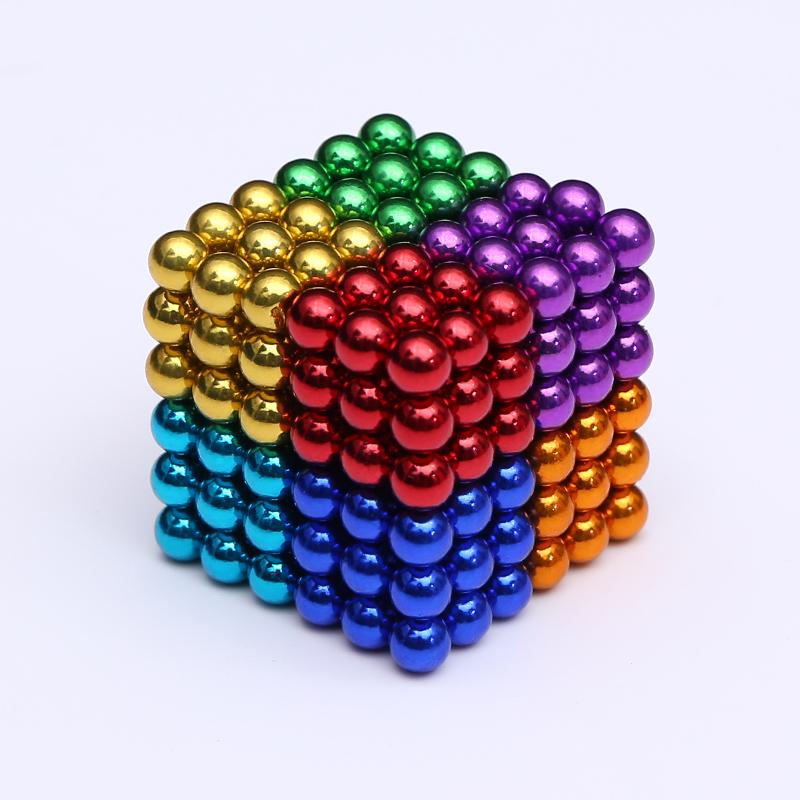 216 Cube magnétique, cubes magnétiques en néodyme, aimants cubes