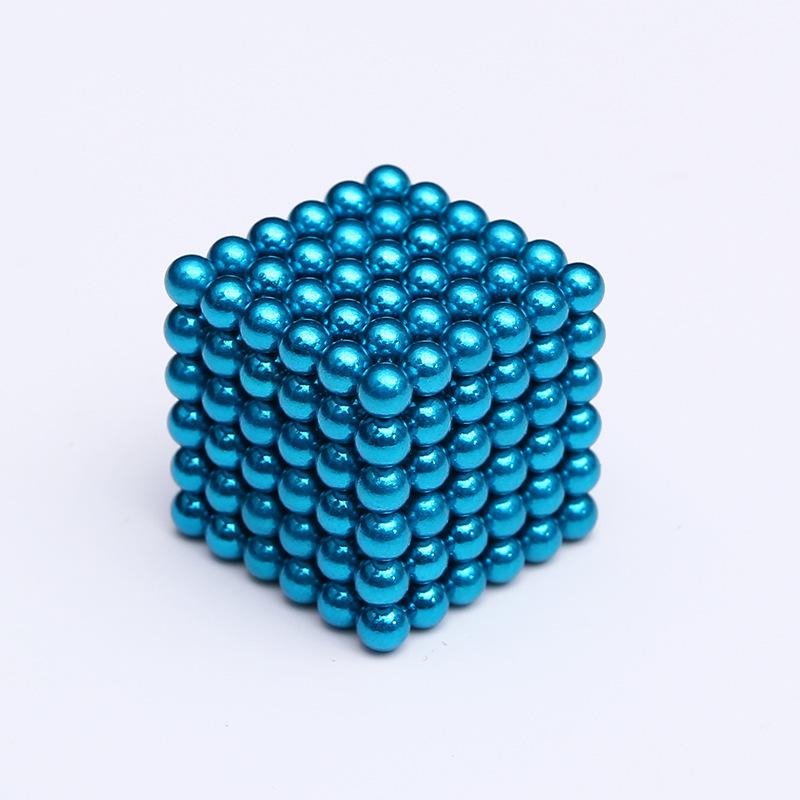 Cube magnétique OEM 5mm-Argent (216 billes) - Jeu de construction magnétique  - Achat & prix