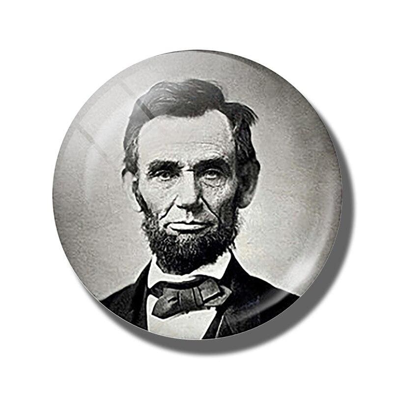magnet frigo portrait de Abraham Lincoln