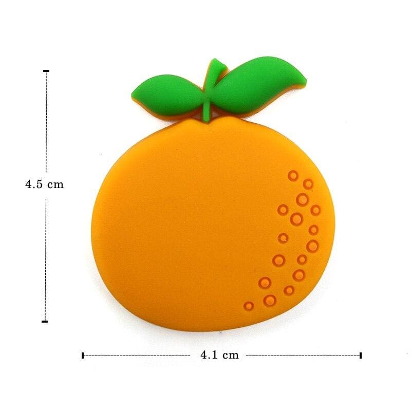 Magnet frigo orange 2D 1 Orange - Univers Magnétique