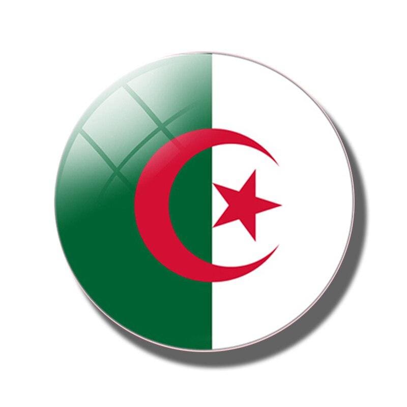 magnet frigo drapeau algérien algérie