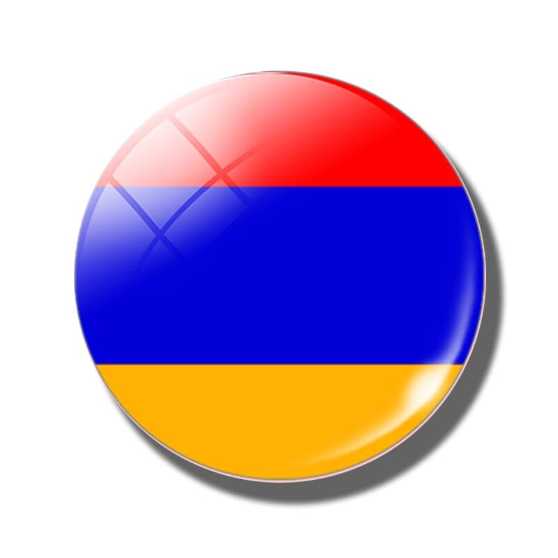 magnet frigo drapeau arménien drapeau de l'Arménie