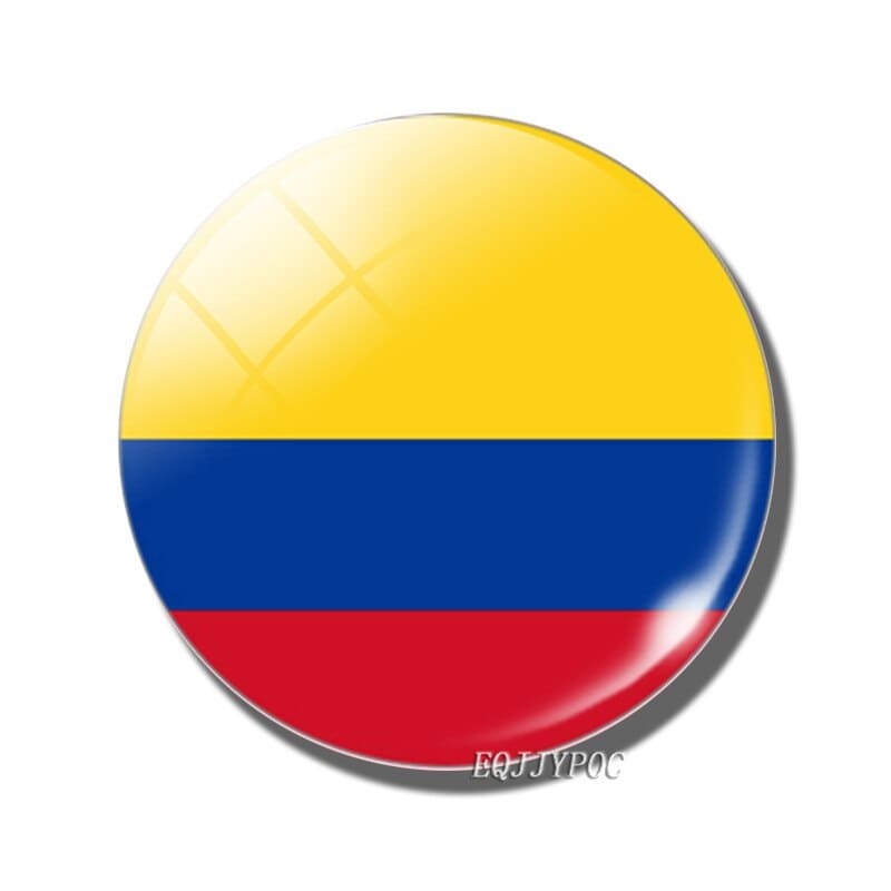 magnet frigo drapeau colombie colombien