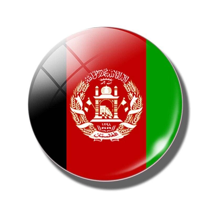 magnet frigo drapeau de l'afghanistan