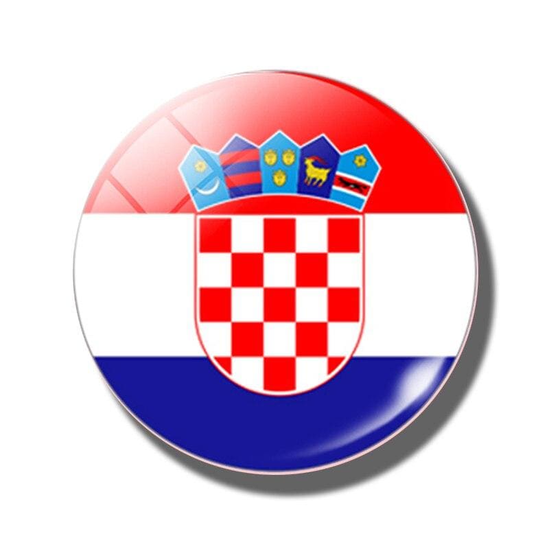 magnet frigo drapeau croatie croate