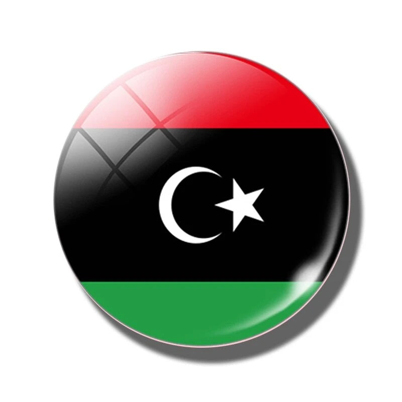 magnet frigo drapeau de la libye libyen