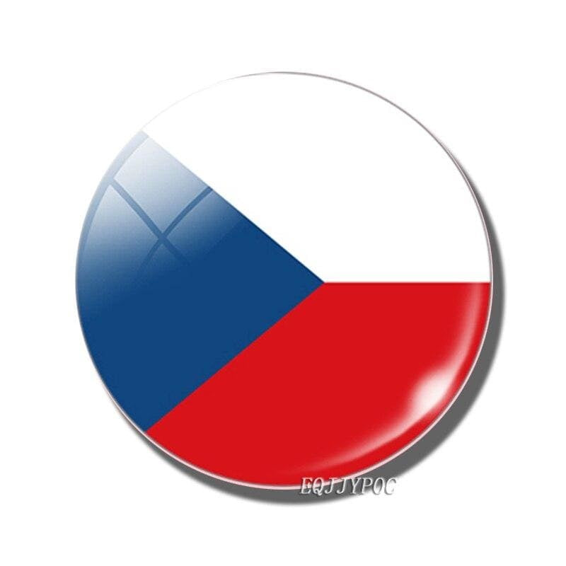 magnet frigo drapeau de la tchéquie : univers magnétique