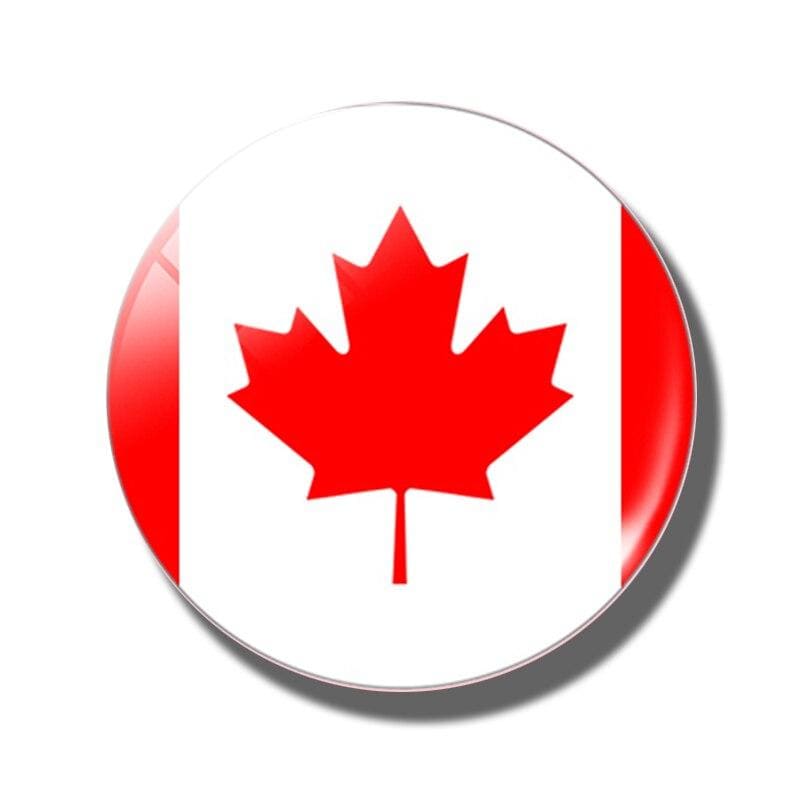 magnet frigo drapeau canadien du Canada