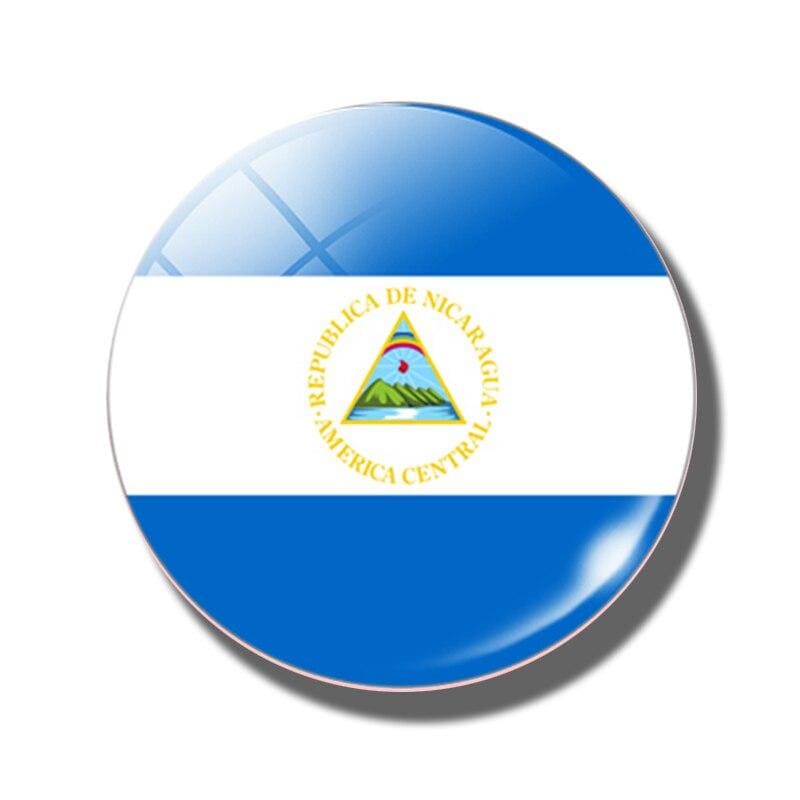 magnet frigo drapeau du nicaragua