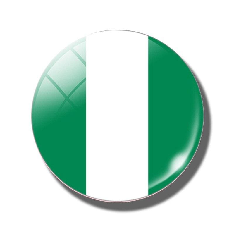 magnet frigo drapeau du nigéria nigeria