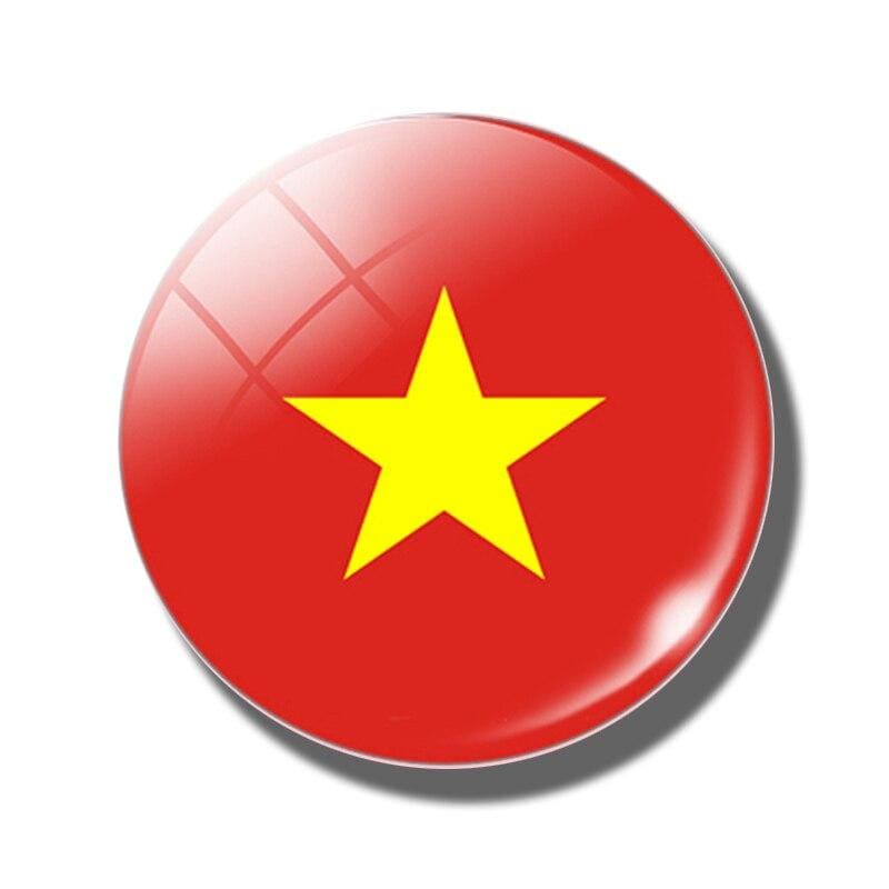 magnet frigo drapeau du vietnam Viêt Nam