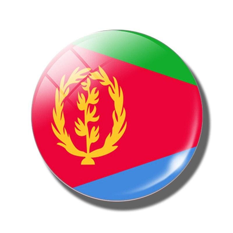magnet frigo aimant déco drapeau Érythrée