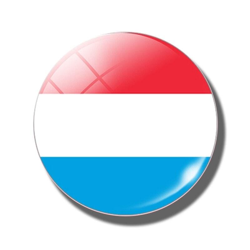 magnet frigo drapeau luxembourg luxembourgeois