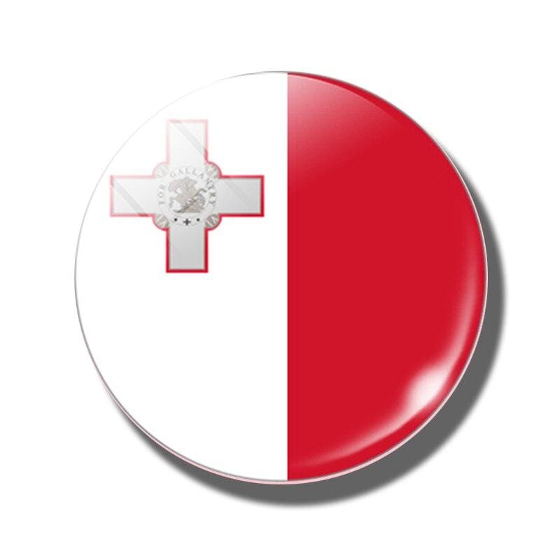 magnet frigo drapeau malte drapeau maltais