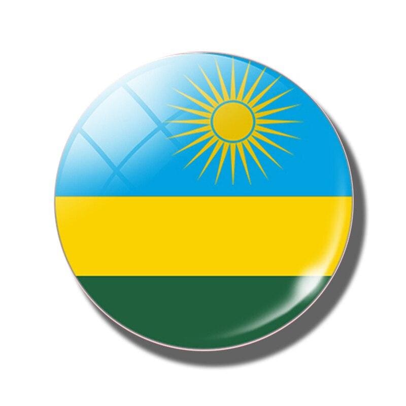 magnet frigo drapeau du rwanda