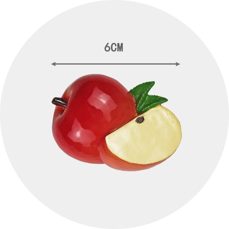 magnet frigo en forme de pomme