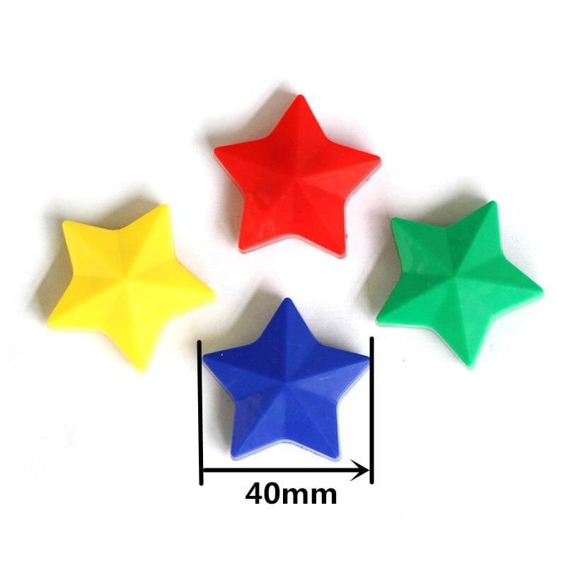 magnets frigo en forme de grosse étoile