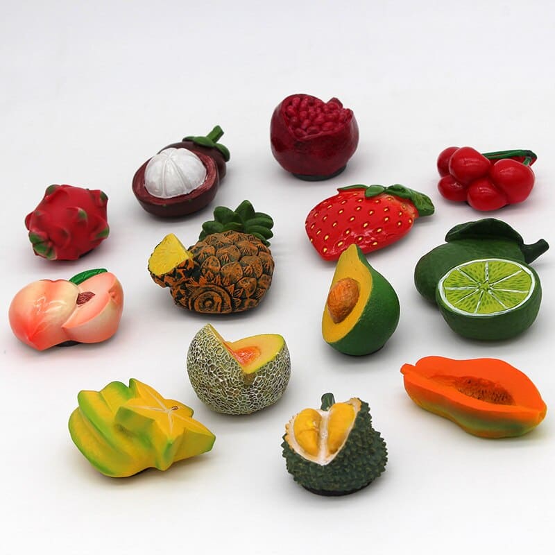 magnet frigo fruits exotiques frigo décoration cuisine